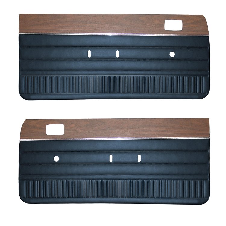 DO74CLVW012360 74/76 DART/DART SPORT/DUSTER FRONT PANELS - LAGOON BLUE