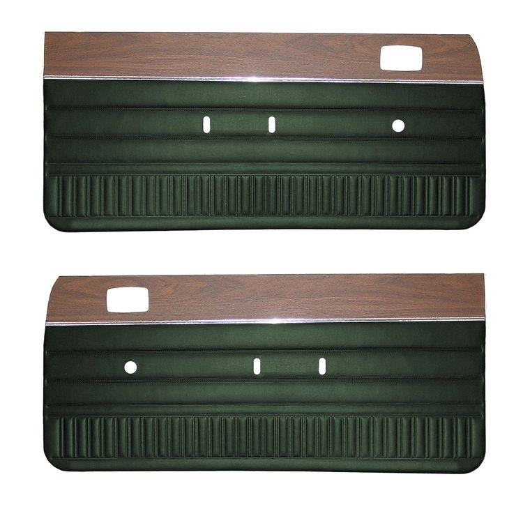 DO74CLVW012450 74/76 DART/DART SPORT/DUSTER FRONT PANELS - JADE GREEN