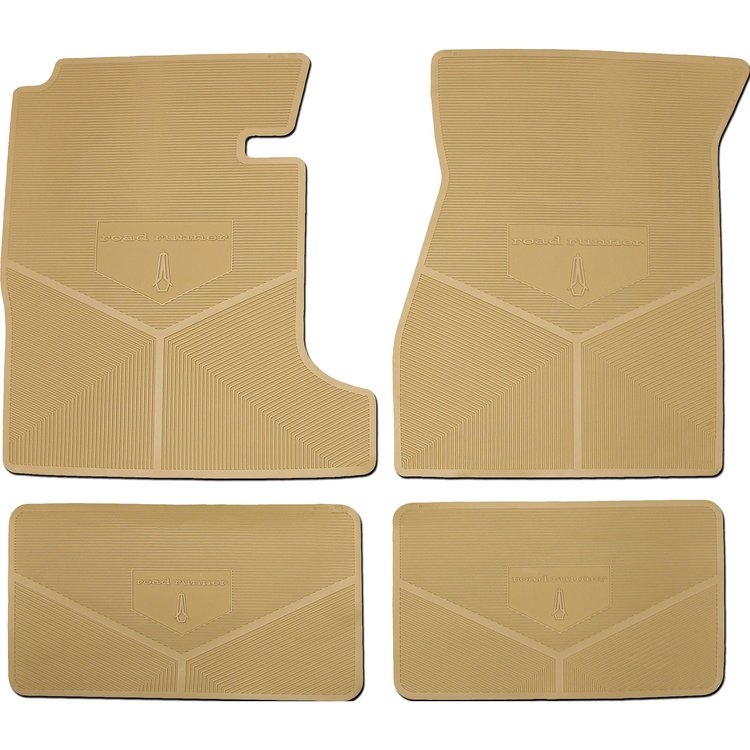 FMCR0001001023 68/70 ROADRUNNER VINYL FLOORMATS AUTOMATIC - TAN