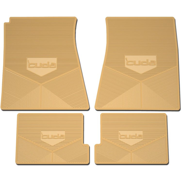 FMCU0002003023 71 CUDA AUTOMATIC VINYL FLOOR MATS -TAN