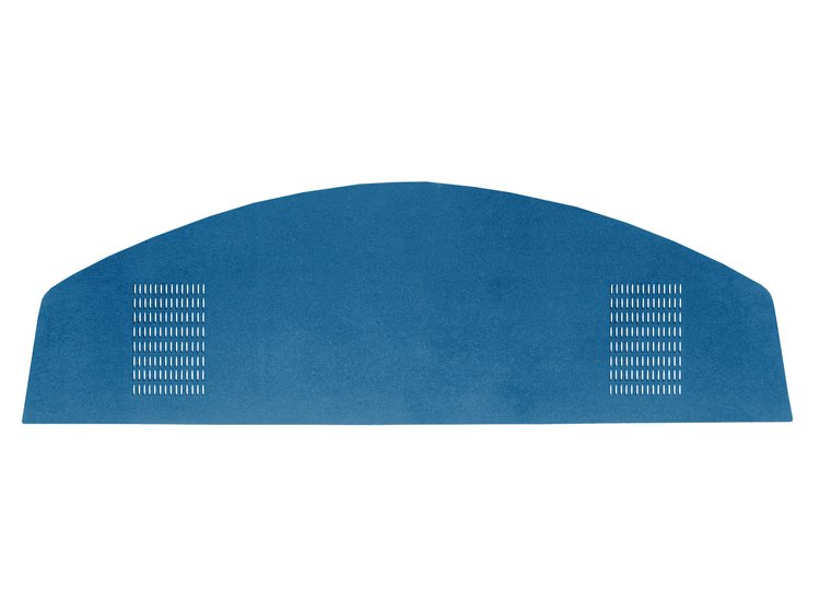 PT67CB338 69 BARRACUDA HTP PACKAGE TRAY WITH SPEAKER CUTS- BRIGHT BLUE