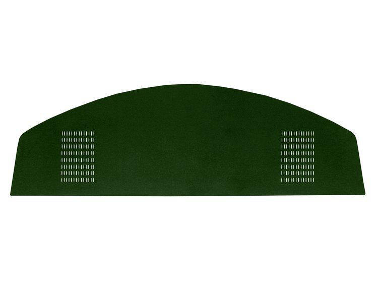 PT67CB430 68 BARRACUDA HTP PACKAGE TRAY WITH SPEAKER CUTS - DK GREEN