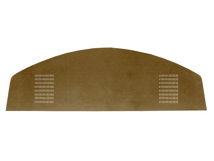 PT67CB650 69 BARRACUDA HTP PACKAGE TRAY WITH SPEAKER CUTS - SADDLE
