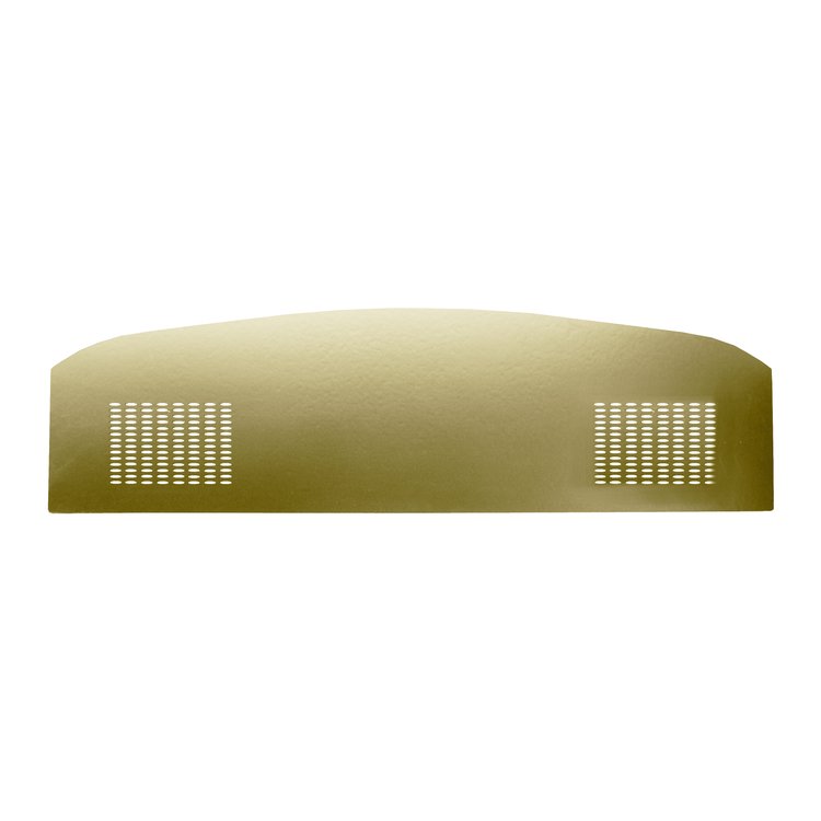 PT70CB666 71/72 BARRACUDA PACKAGE TRAY W/ SPEAKER CUTS - EMBER GOLD