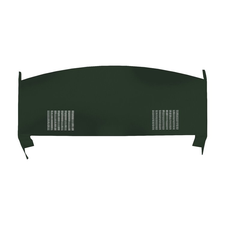 PT70CLV444 72 DUSTER/DEMON PACKAGE TRAY WITH SPEAKER CUTS - GREEN