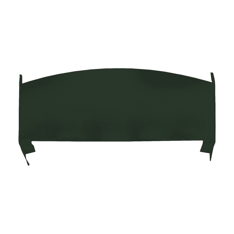 PT70CLV444N 72 DUSTER/DEMON PACKAGE TRAY W/O SPEAKER CUTS - GREEN