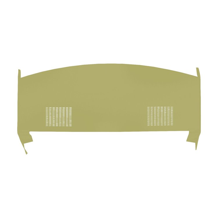 PT70CLV666 71/72 DUSTER/DEMON PACKAGE TRAY WITH SPEAKER CUTS - GOLD