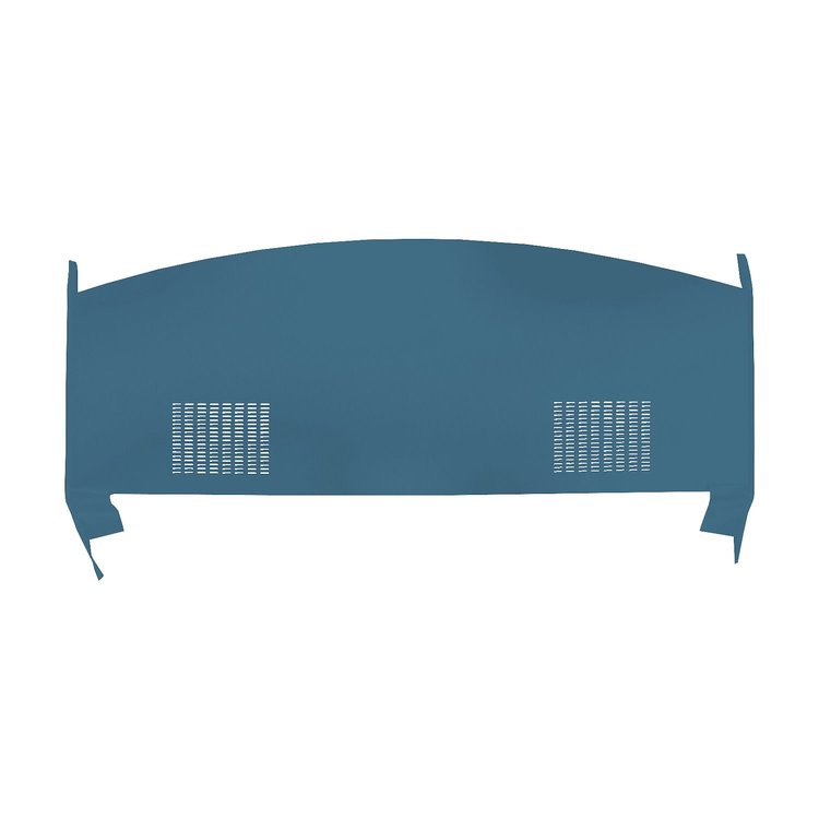 PT73CLV340 73 DUSTER/DART SPORT PKG TRAY W/ SPEAKER CUTS - BLUE