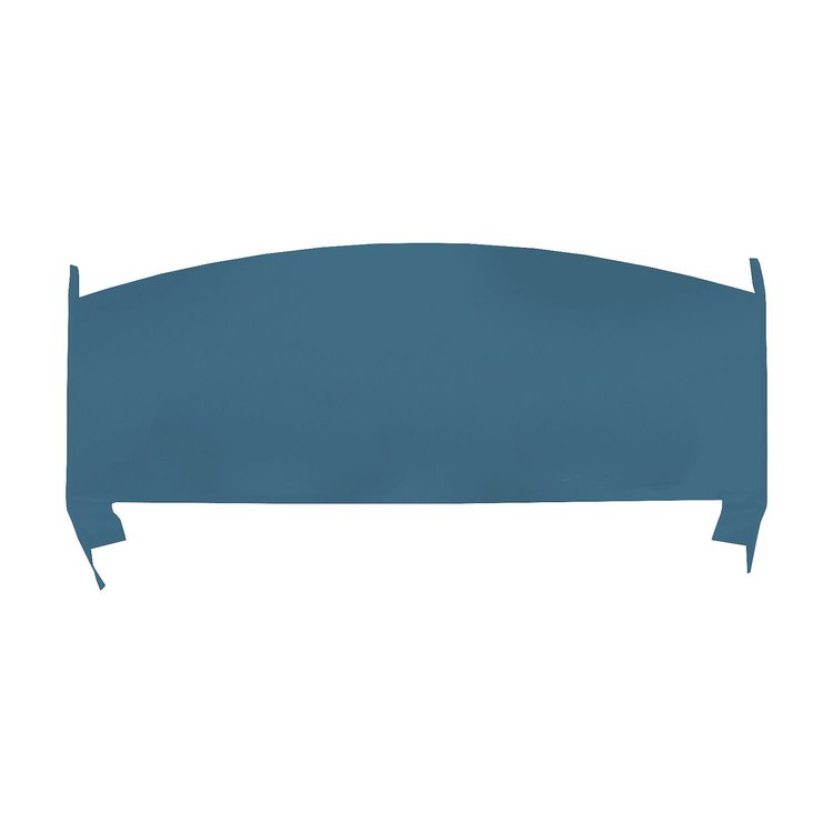 PT73CLV340N 73 DUSTER/DART SPORT PKG TRAY W/O SPEAKER CUTS - BLUE