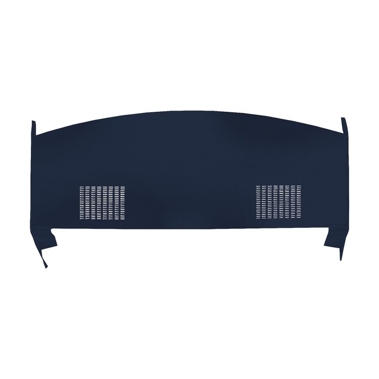 PT73CLV360 74/76 DUSTER/DART SPORT PKG TRAY W/ SPEAKER CUTS - BLUE