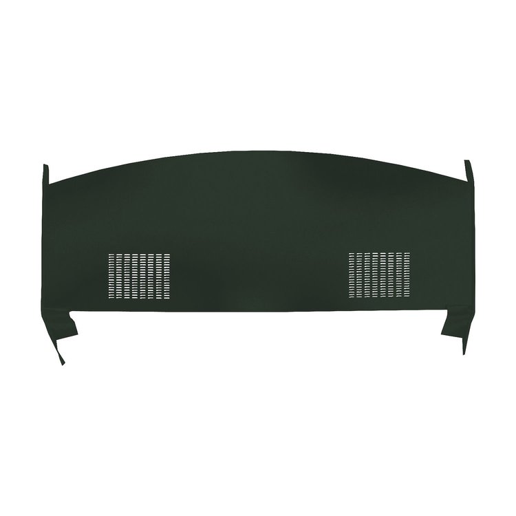 PT73CLV444 73 DUSTER/DART SPORT PKG TRAY W/ SPEAKER CUTS - GREEN