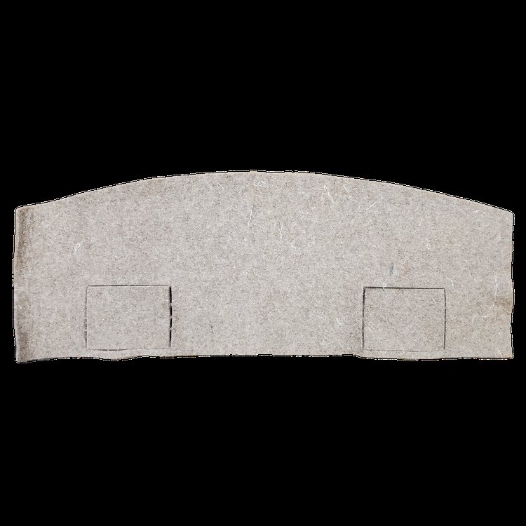 PT73CLVJ 73/76 DUSTER/DART SPORT PKG TRAY JUTE INSULATION