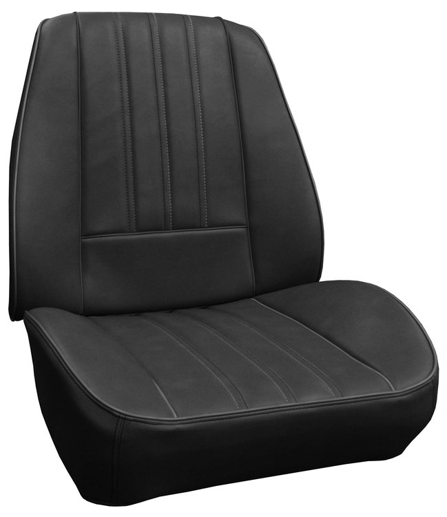 RS68CBD0010100 68 CUDA DLX RALLYE BUCKETS - BLACK