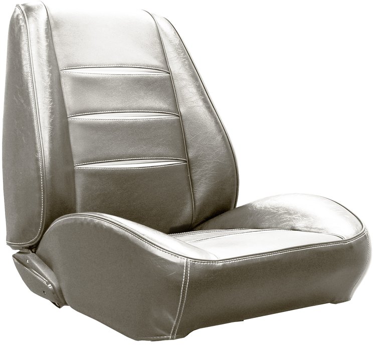 RS68CX00010202 68 CHARGER RALLYE BUCKET SEATS PEARL WHITE/PRL WHT W/PRL WHT
