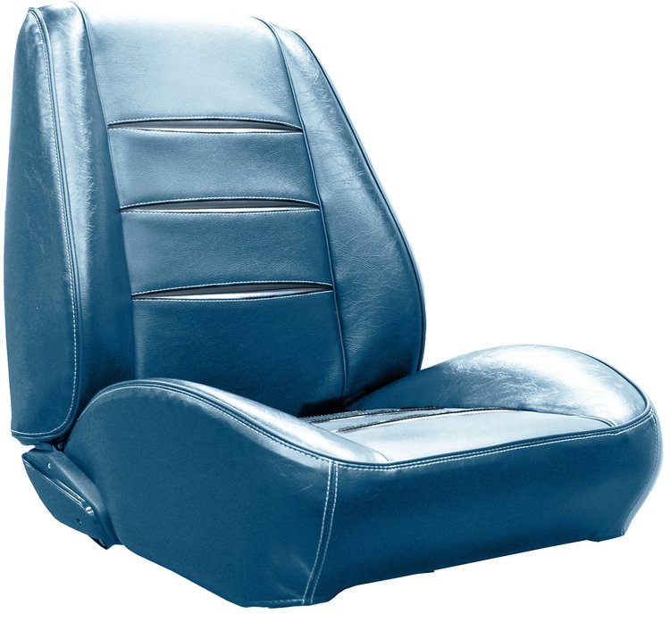 RS68CX00010357 68 CHARGER RALLYE BUCKET SEATS LT MT BLUE/LT MT BLU W/NVY BLU