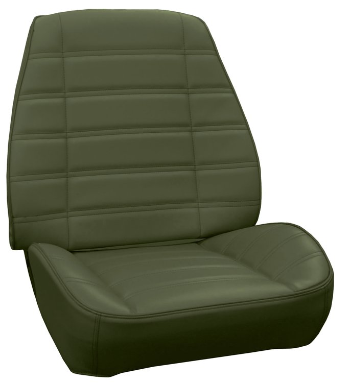 RS69CR00010434 69 SPORT SATELLITE/ROADRUNNER/ GTX RALLYE BUCKETS - DK GREEN