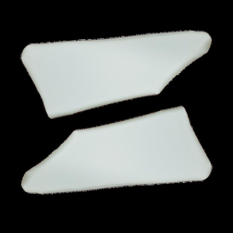 SB73CX00002 73/74 CHARGER SE SAIL PANEL BOARDS - WHITE PERFORATED
