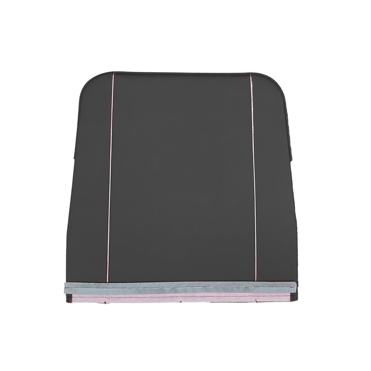 SK64CL00018101 64 DART GT SEAT BACK PANELS - BLACK W/SILVER