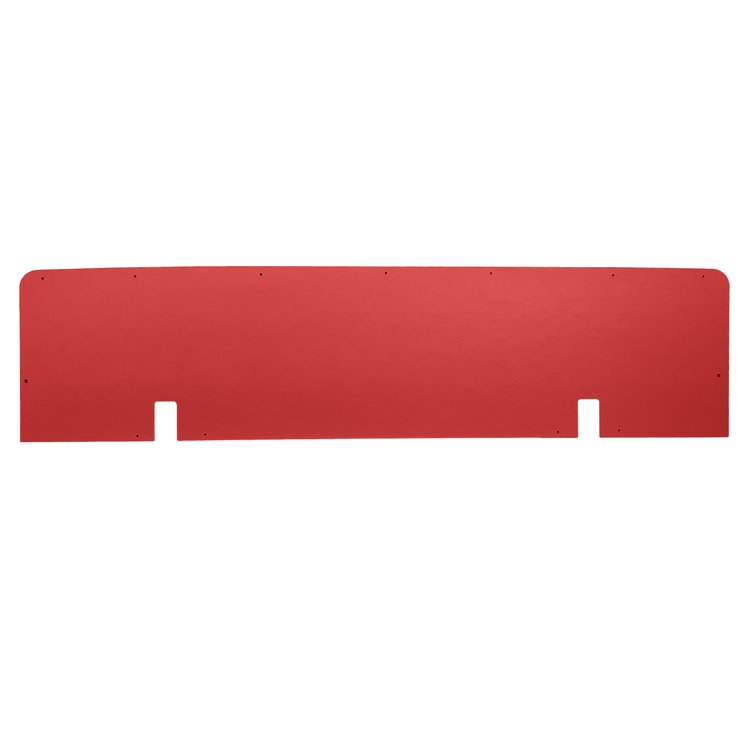 SK64CLV0019505 66 DART/VALIANT CONVERTIBLE REAR SEATBACK PANEL - RED
