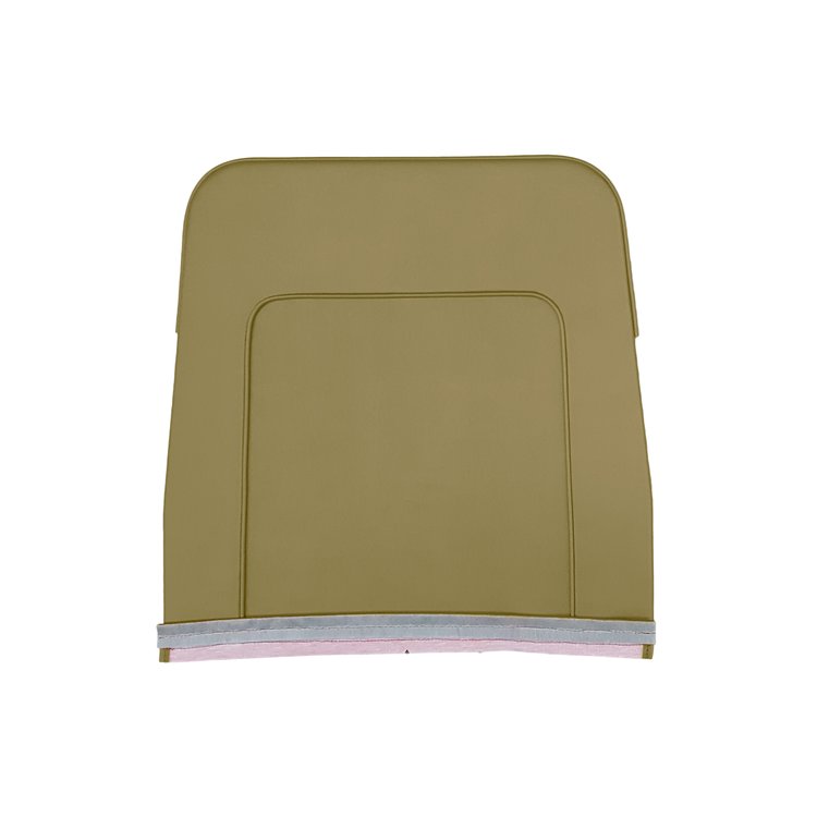 SK64CP00018410 64 POLARA 500 SEAT BACK PANELS - NOS LT METALLIC OLIVE