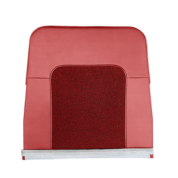 SK65CF00018520 65 SPORT FURY SEAT BACK PANELS - METALLIC RED