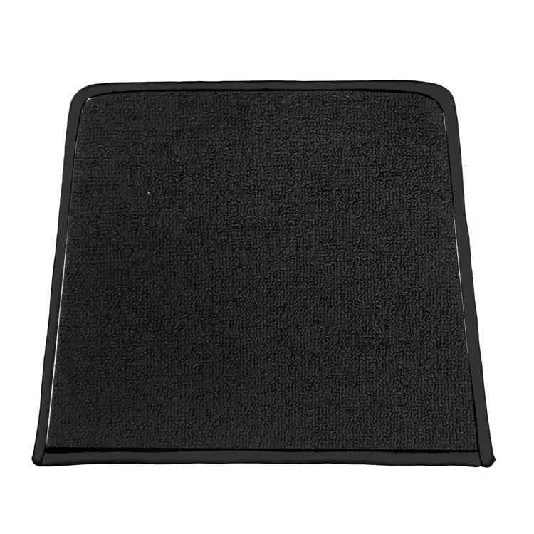SK66CM0001810001 66/67 NEWPORT/300 SEAT BACK PANELS - BLACK W/ BLACK CARPET