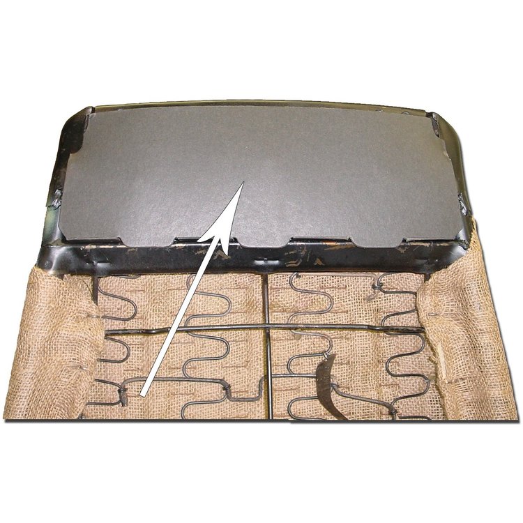 SK68ABSEATTOP 68/69 CHRYSLER A & B-BODY BUCKET SEATBACK TOP BOARDS