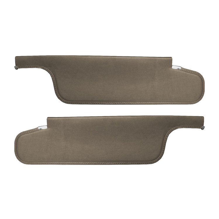 SV63CLV610C-PA 64/65 DART/VALIANT CONVERTIBLE SUNVISORS - METALLIC FAWN