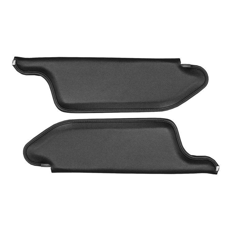 SV71CV100-PA 71 DUSTER/DEMON FASTBACK SUNVISORS - BLACK