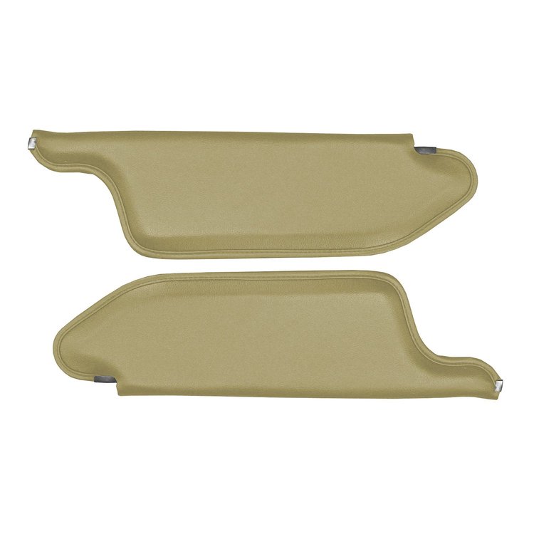 SV71CV666-PA 71 DUSTER/DEMON FASTBACK SUNVISORS - EMBER GOLD