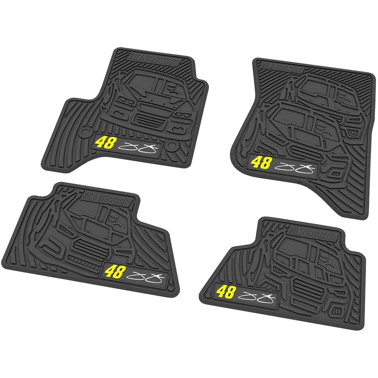 Flex Tread NASCAR Floor Mats 2015-2018 Chevy Silverado/GMC Sierra - Crew Cab