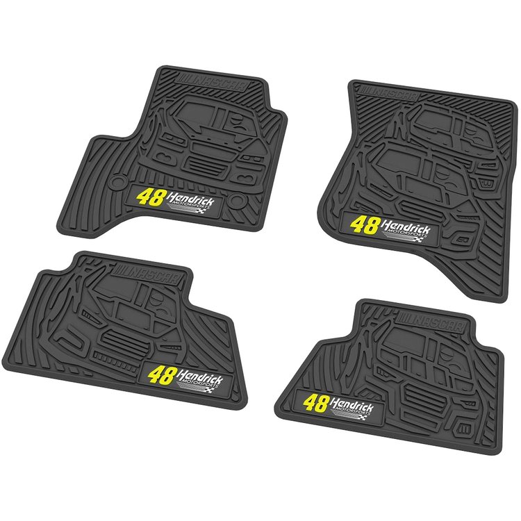 Flex Tread NASCAR Floor Mats 2015-2018 Chevy Silverado/GMC Sierra - Crew Cab