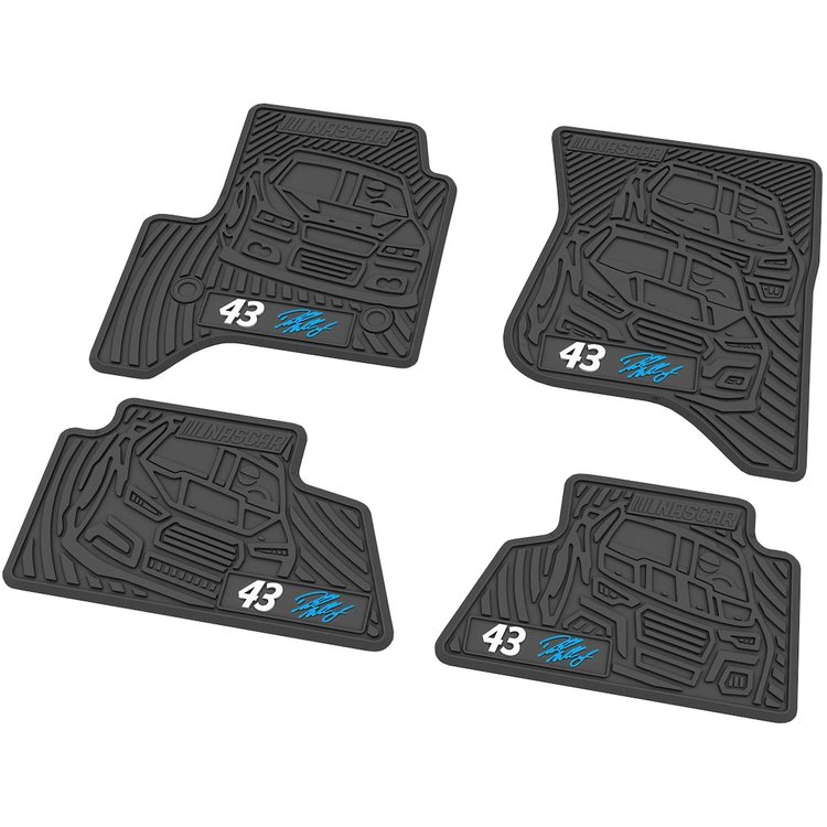 Flex Tread NASCAR Floor Mats 2015-2018 Chevy Silverado/GMC Sierra - Crew Cab