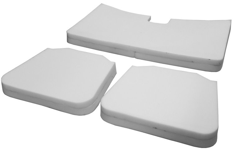 Rear Seat Foam Install Kit for 1970-1972 GM F-Body Hardtop