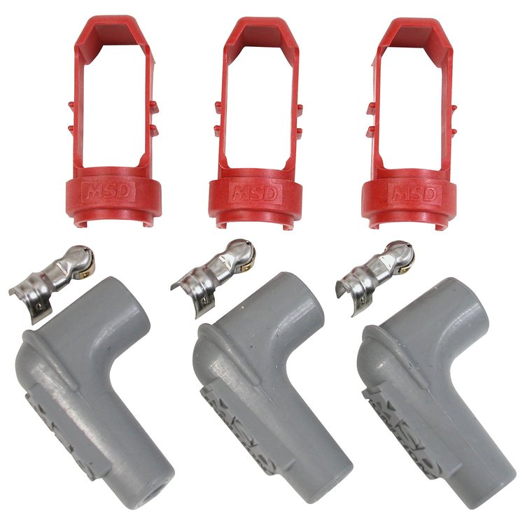 Spark Plug Retainer Kit 90° Boots and Terminals