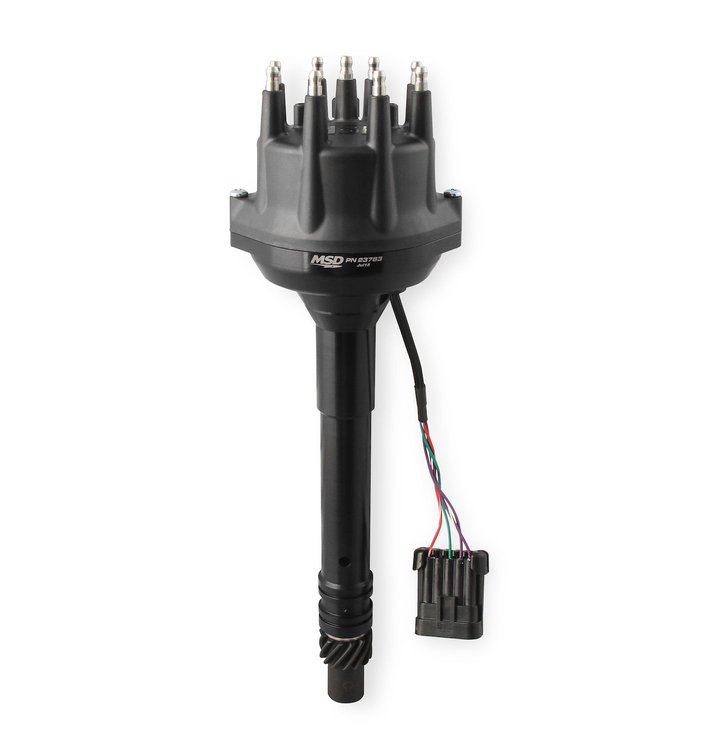 Pro-Billet EFI Dual Sync Distributor Chevy Tall Deck - Black Cap