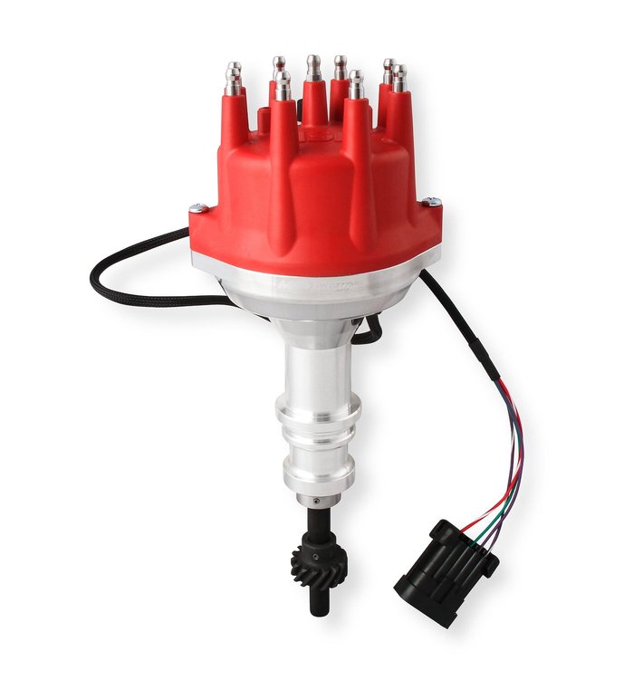 Pro-Billet EFI Dual Sync Distributor Ford 289-302 - Red Cap