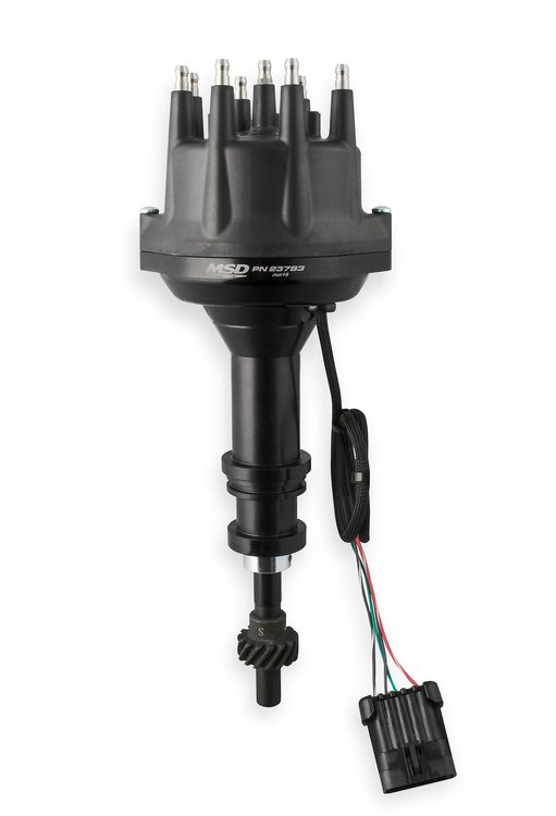 Pro-Billet EFI Dual Sync Distributor Ford 351W - Black Cap