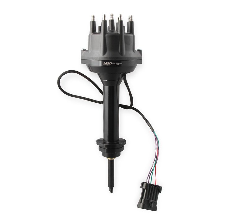 Pro-Billet EFI Dual Sync Distributor Chrysler 413, 426, 440 - Black Cap