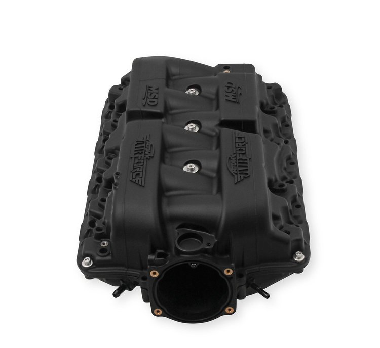 AirForce Intake Manifold GM LS7 - Black with Solid Black Logos