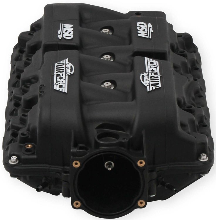 AirForce Intake Manifold GM LS7 - Black with Gray Logos