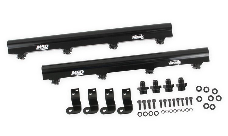 Atomic EFI Billet Fuel Rails LS1, LS2, LS6 - Pair