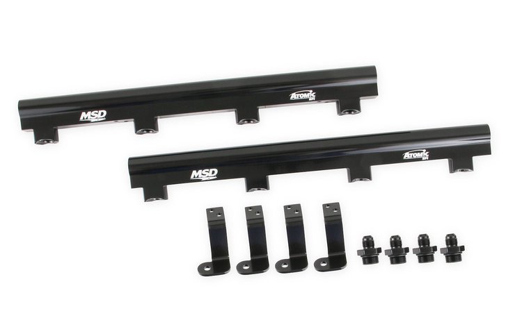 Atomic EFI Billet Fuel Rails LS7 - Pair