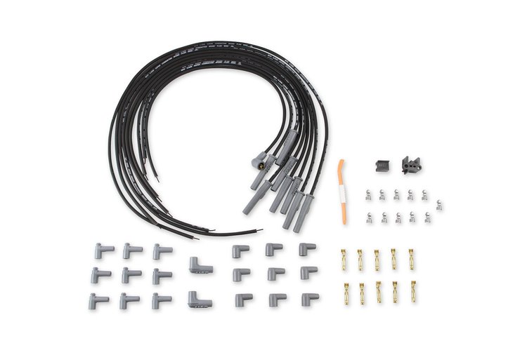 31193 Black 2-in-1 Universal 8.5mm Spark Plug Wire Set 8-Cylinder