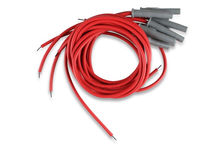 31199 Red 2-in-1 Universal 8.5mm Spark Plug Wire Set 8-Cylinder