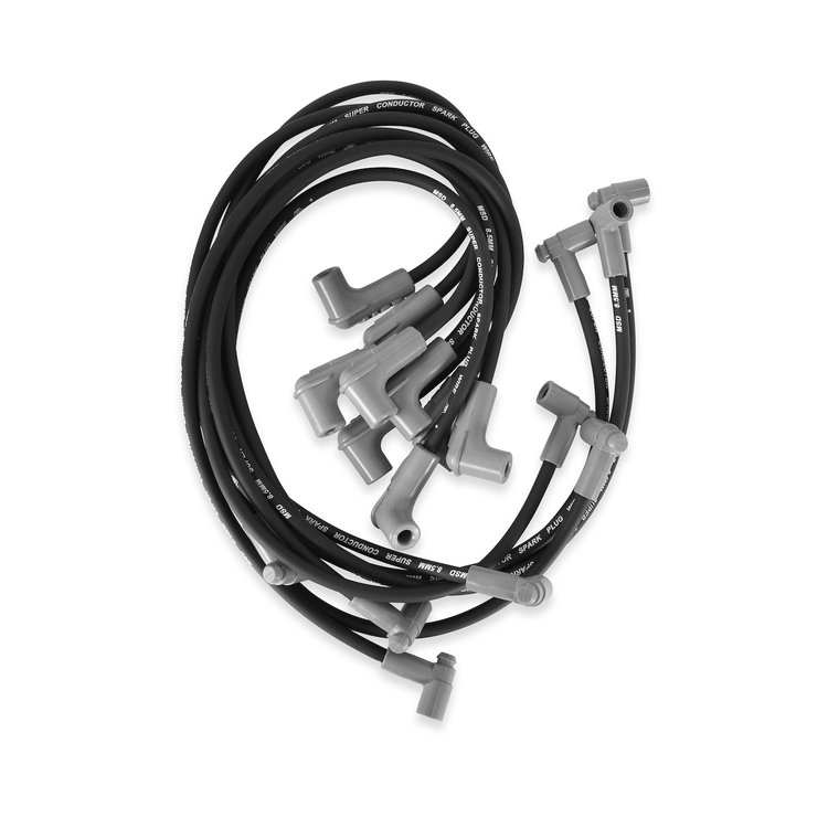 Super Conductor 8.5mm Wires Black