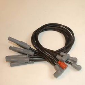 Black Super Conductor 8.5mm Wires 1973-Up 383/400/440 socket cap