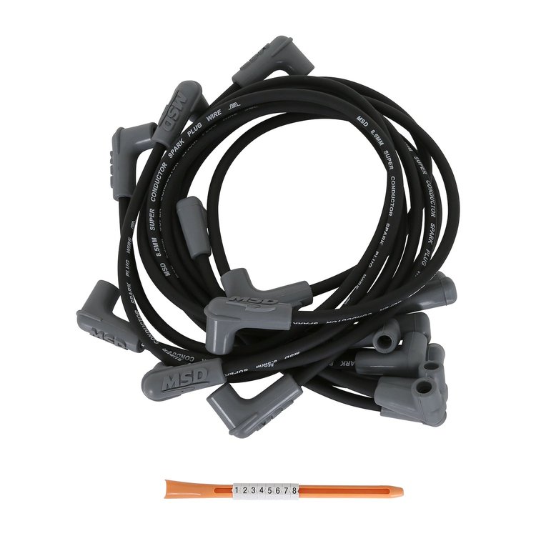 Super Conductor 8.5mm Wires Black