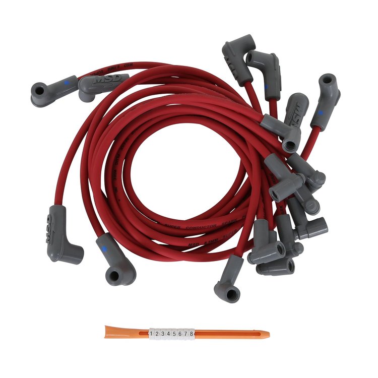 Wire Set Red Super Conductor Chevy Sprintcar Close Fit