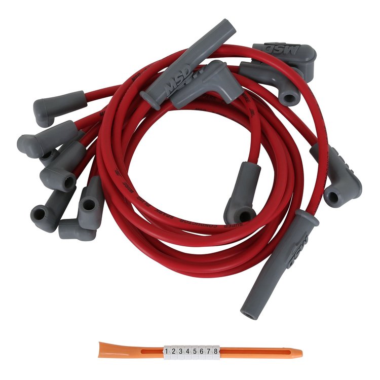 Super Conductor 8.5mm Wires Red